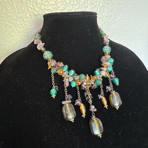 ✨ Statement Necklace – Bold Beaded Boho Jewelry